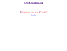 Tablet Screenshot of hollandrad.org